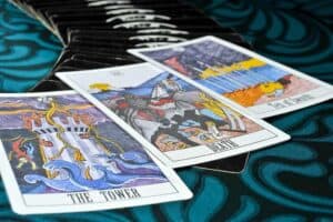 What does the Tarot Card Three of Swords signify in Love?